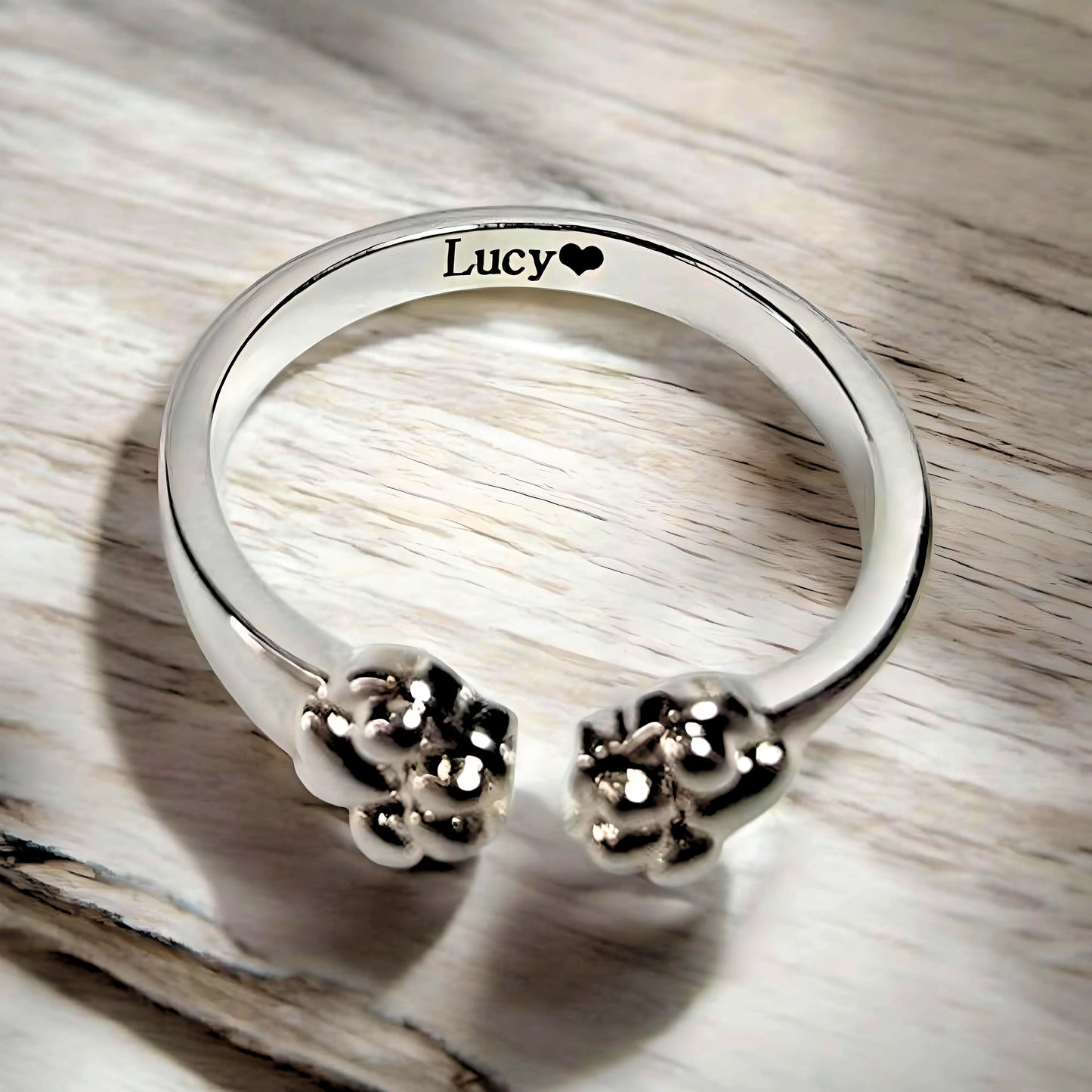 Always Together Paw Ring