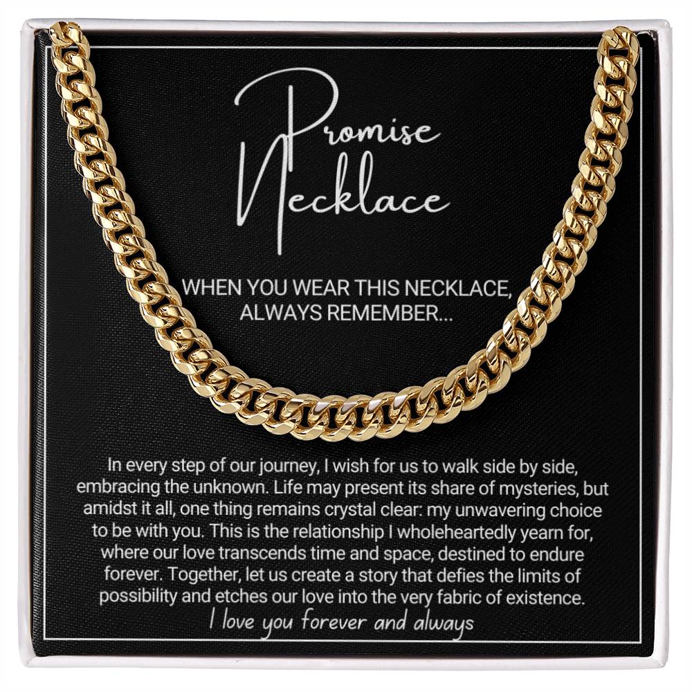 Collar de promesa para él