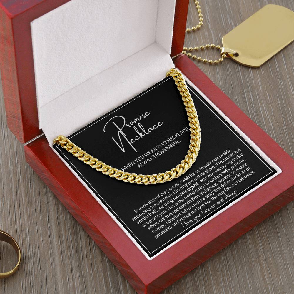Collar de promesa para él