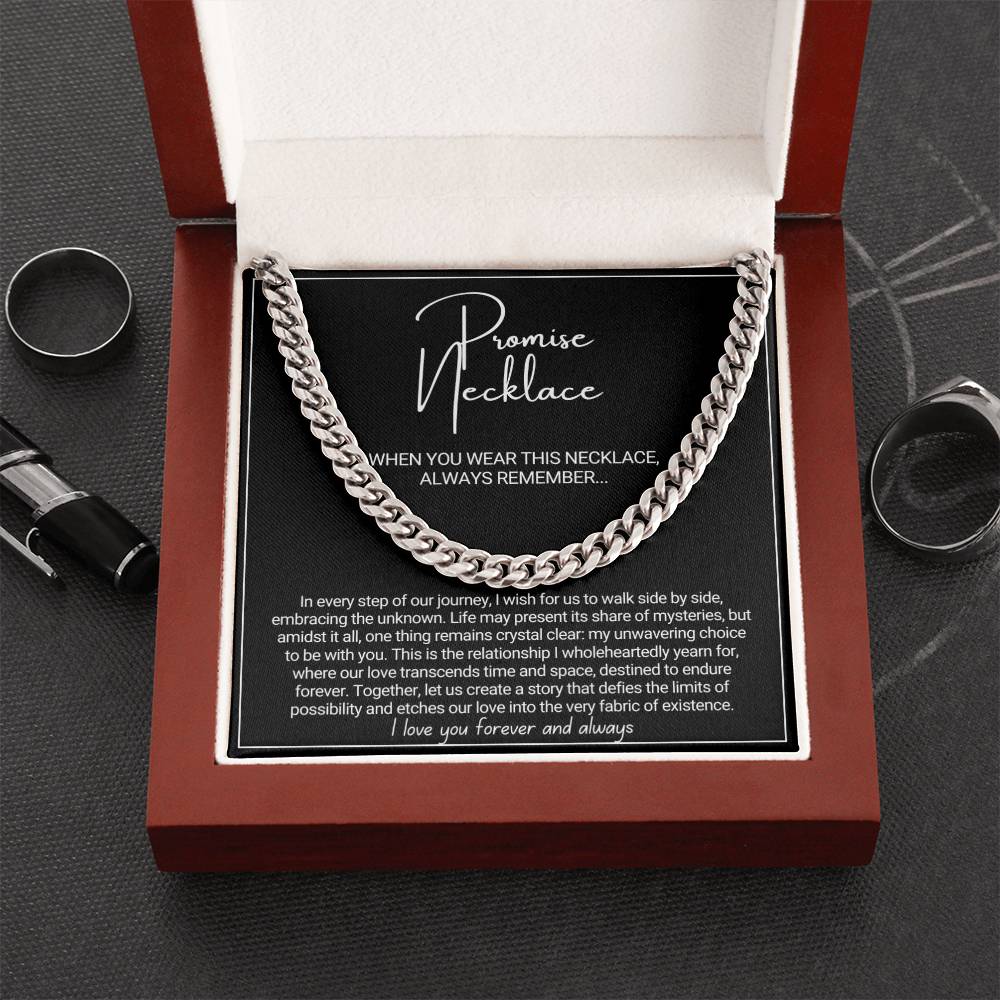 Collar de promesa para él
