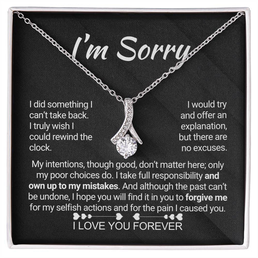 Apology Necklace Alluring Beauty