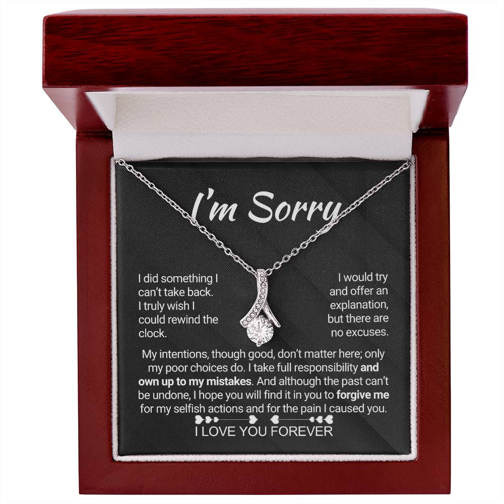 Collar de disculpas Belleza seductora