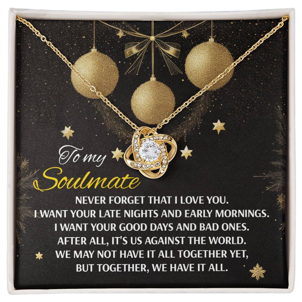 Soulmate - Have It All - Love Knot Necklace