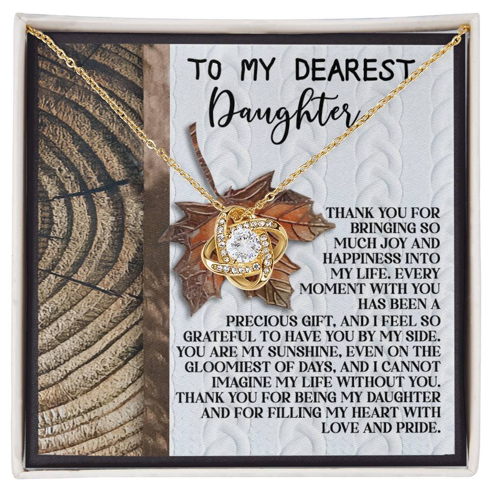 Daughter - Love And Pride - Love Knot Necklace