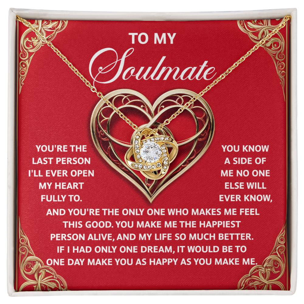 Soulmate - The Only One - Love Knot Necklace