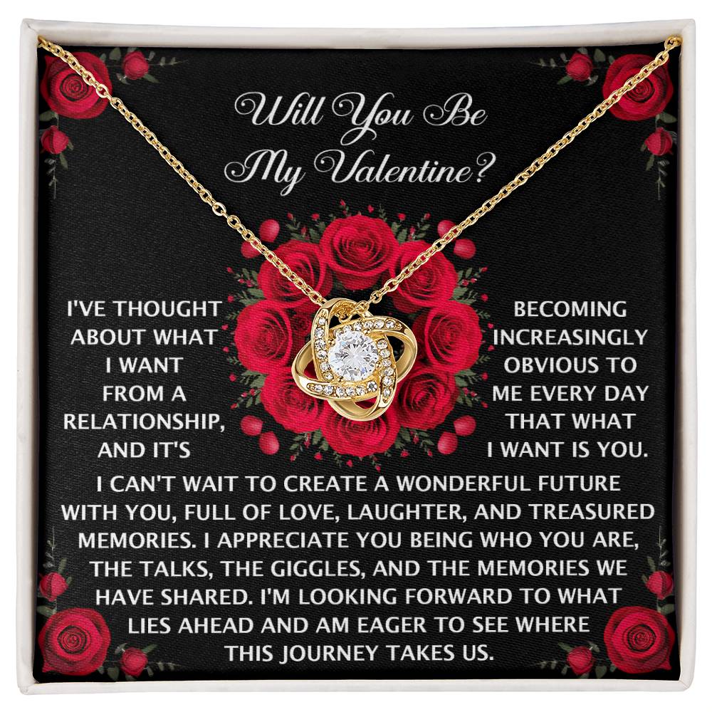 Soulmate - What I Want - Love Knot Necklace
