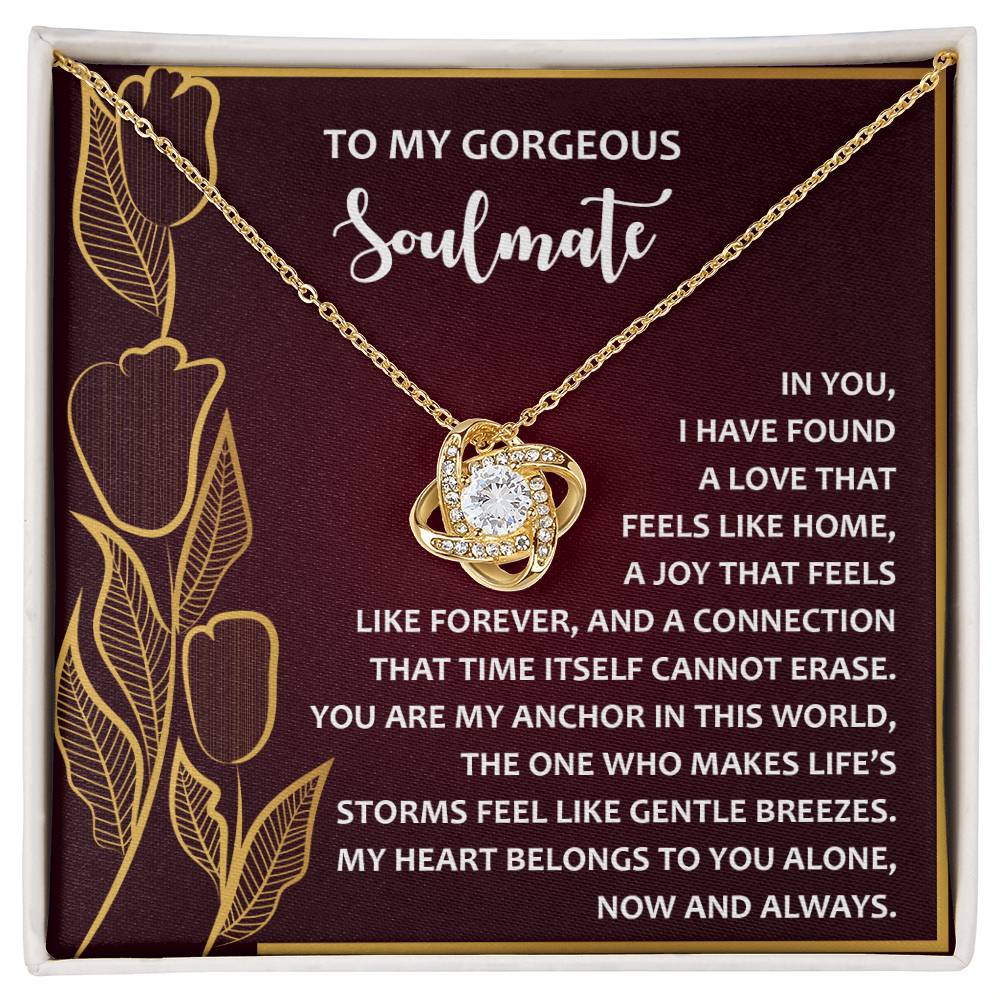 Soulmate - Gentle Breezes - Love Knot Necklace