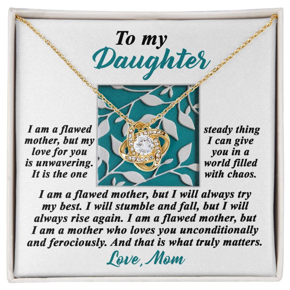 Daughter - Stumble And Fall - Love Knot Necklace