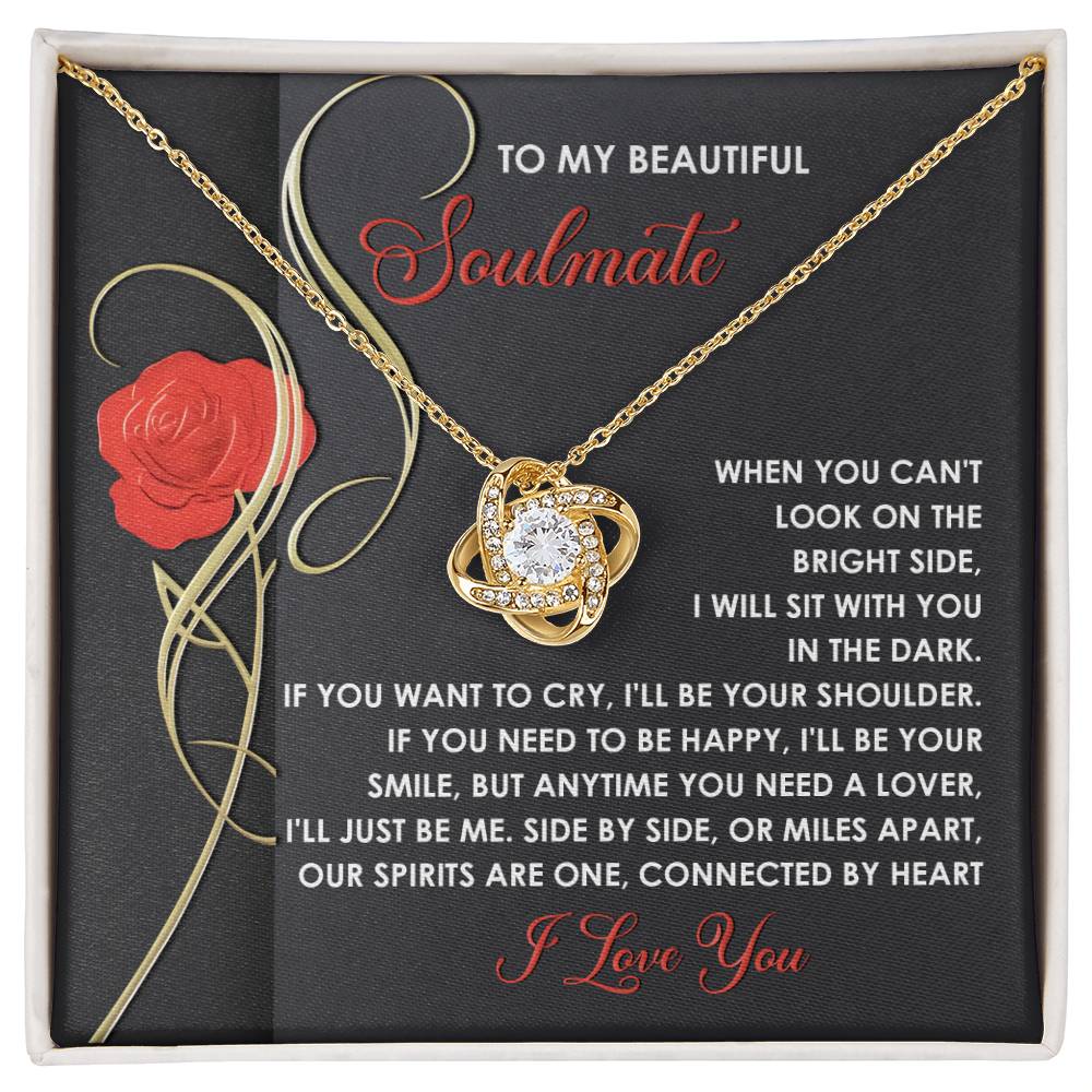 Soulmate - Be Me - Love Knot Necklace