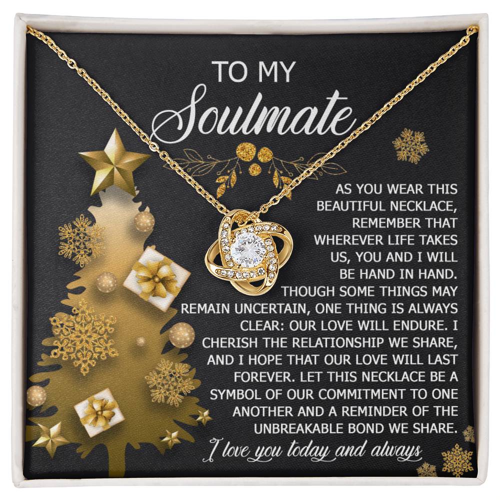 Soulmate - Be A Symbol - Love Knot Necklace