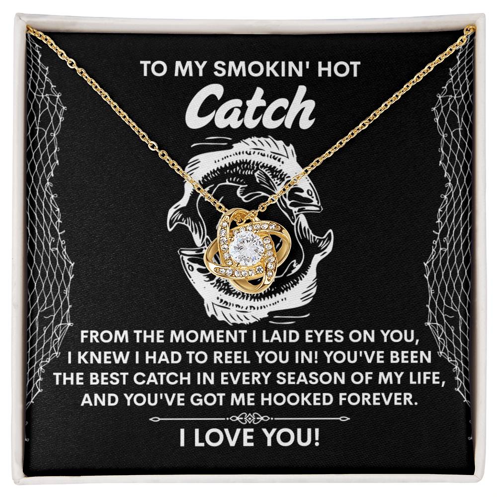 Soulmate - Got Me Hooked - Love Knot Necklace