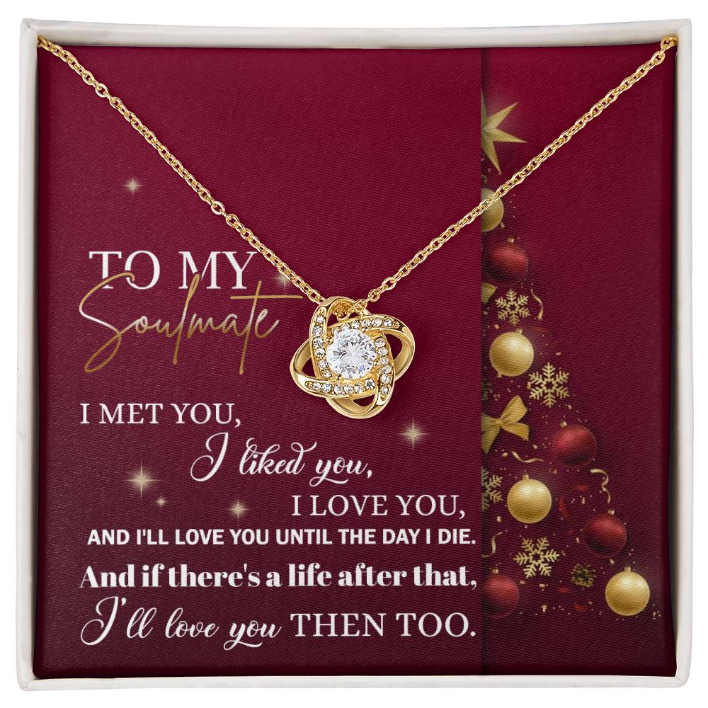 Soulmate - Love You Then - Love Knot Necklace
