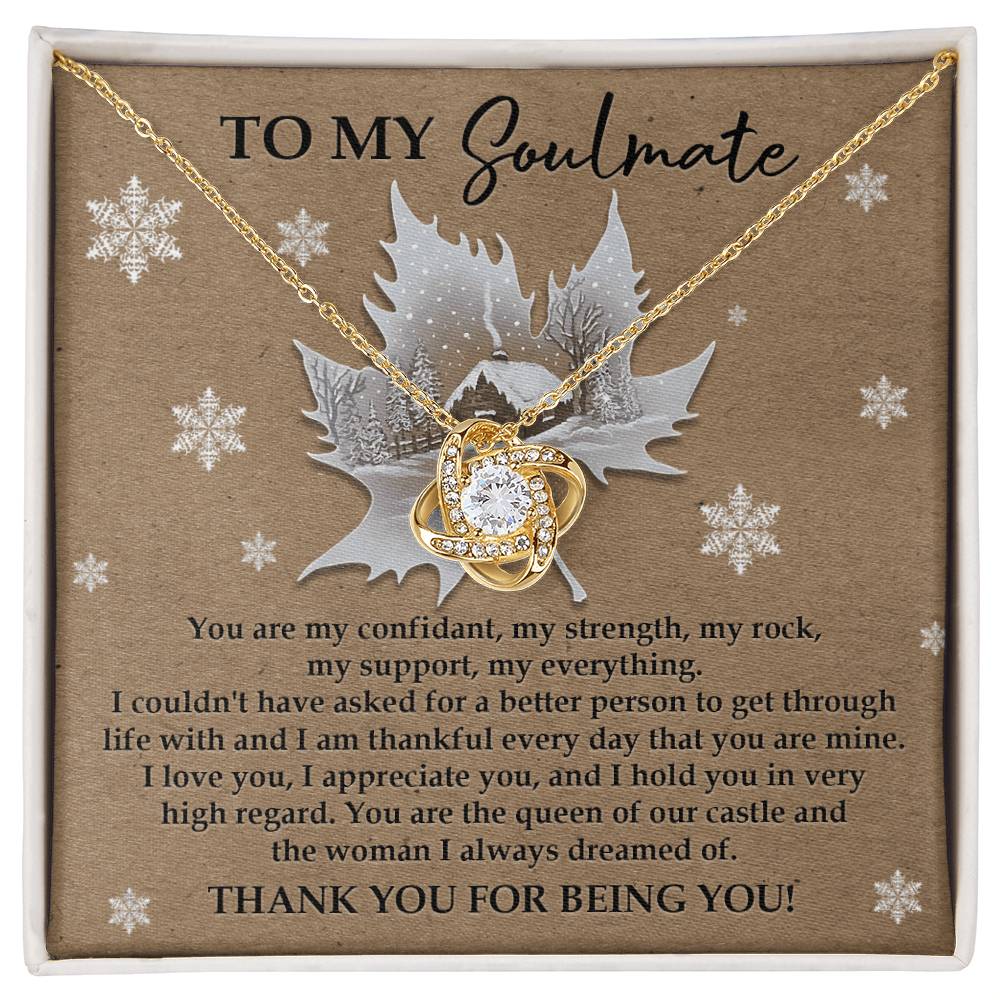Soulmate - Our Castle - Love Knot Necklace