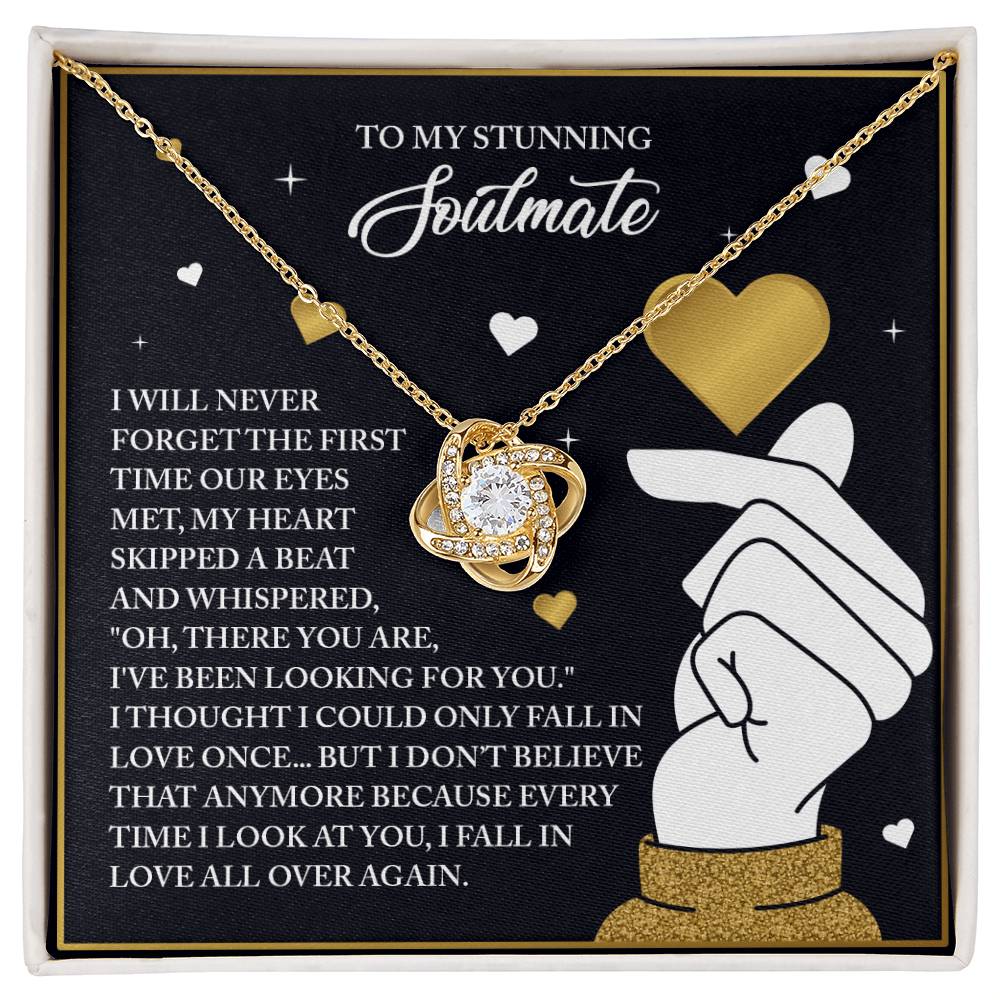 Soulmate - Look At You - Love Knot Necklace