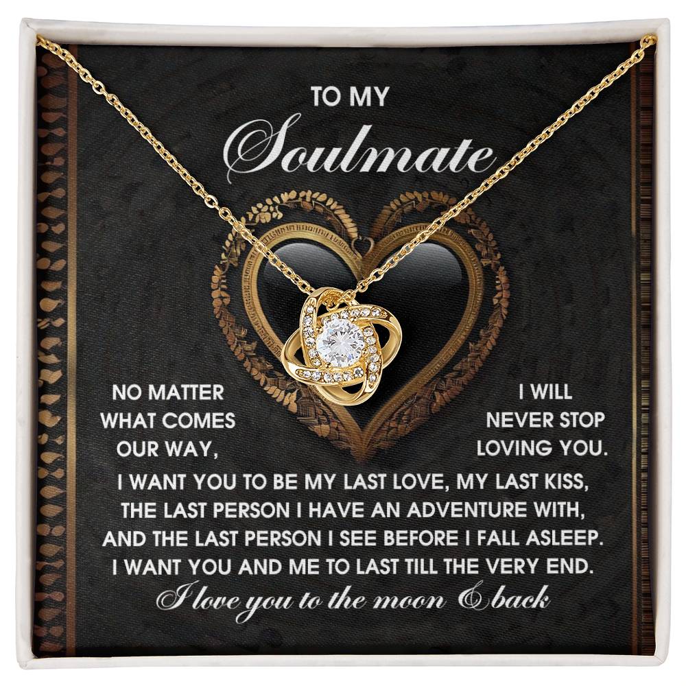 Soulmate - The Very End - Love Knot Necklace