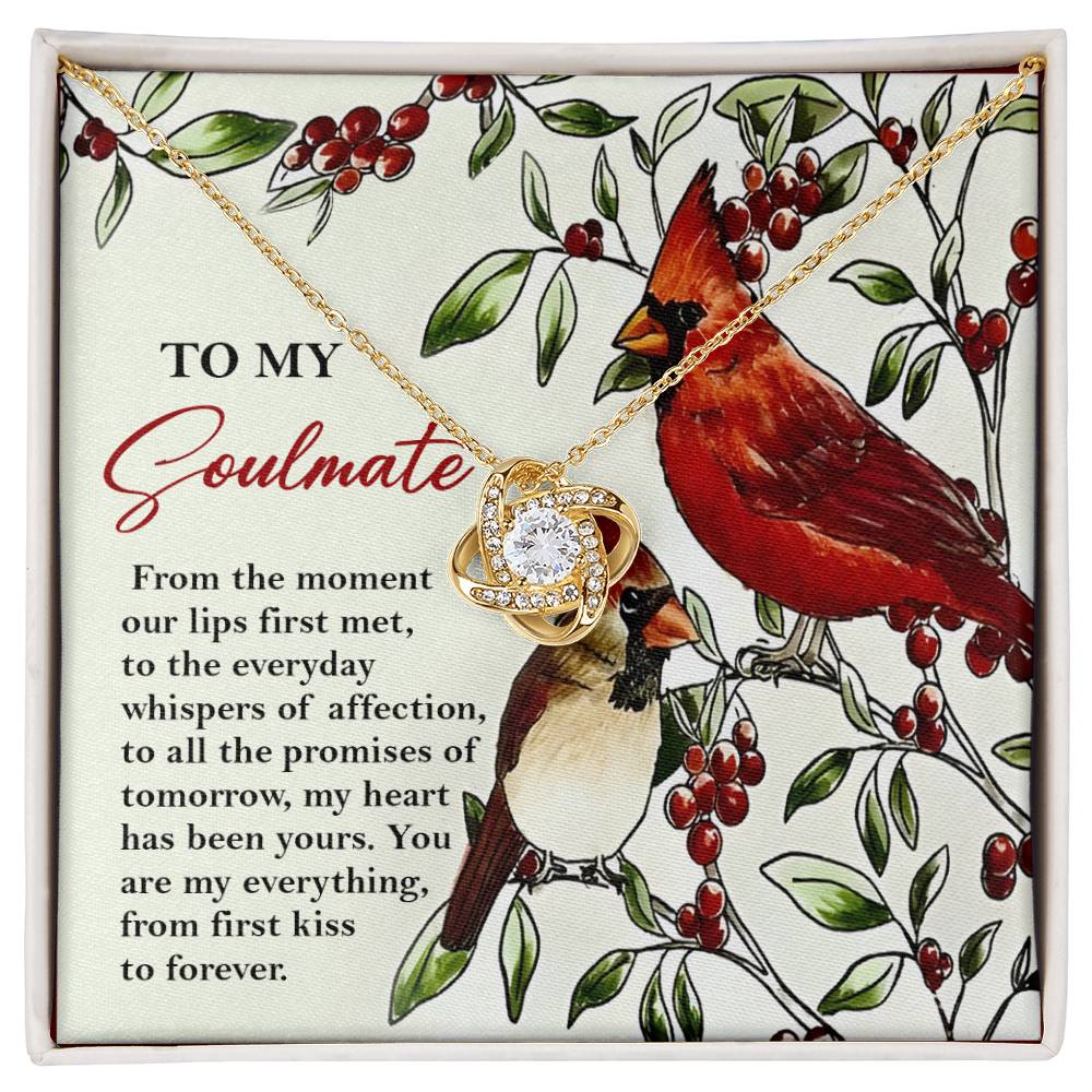 Soulmate - First Kiss - Love Knot Necklace