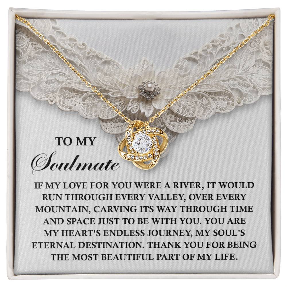 Soulmate - Eternal Destination - Love Knot Necklace