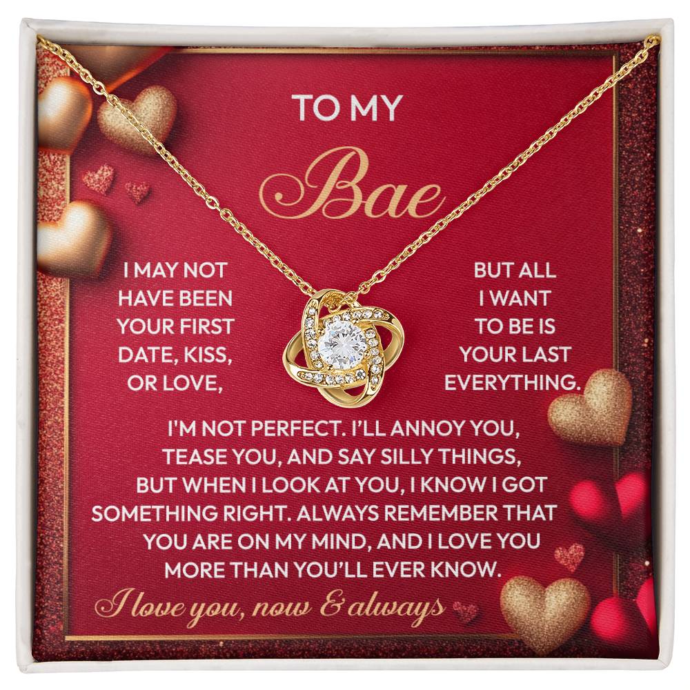 Soulmate - On My Mind - Love Knot Necklace