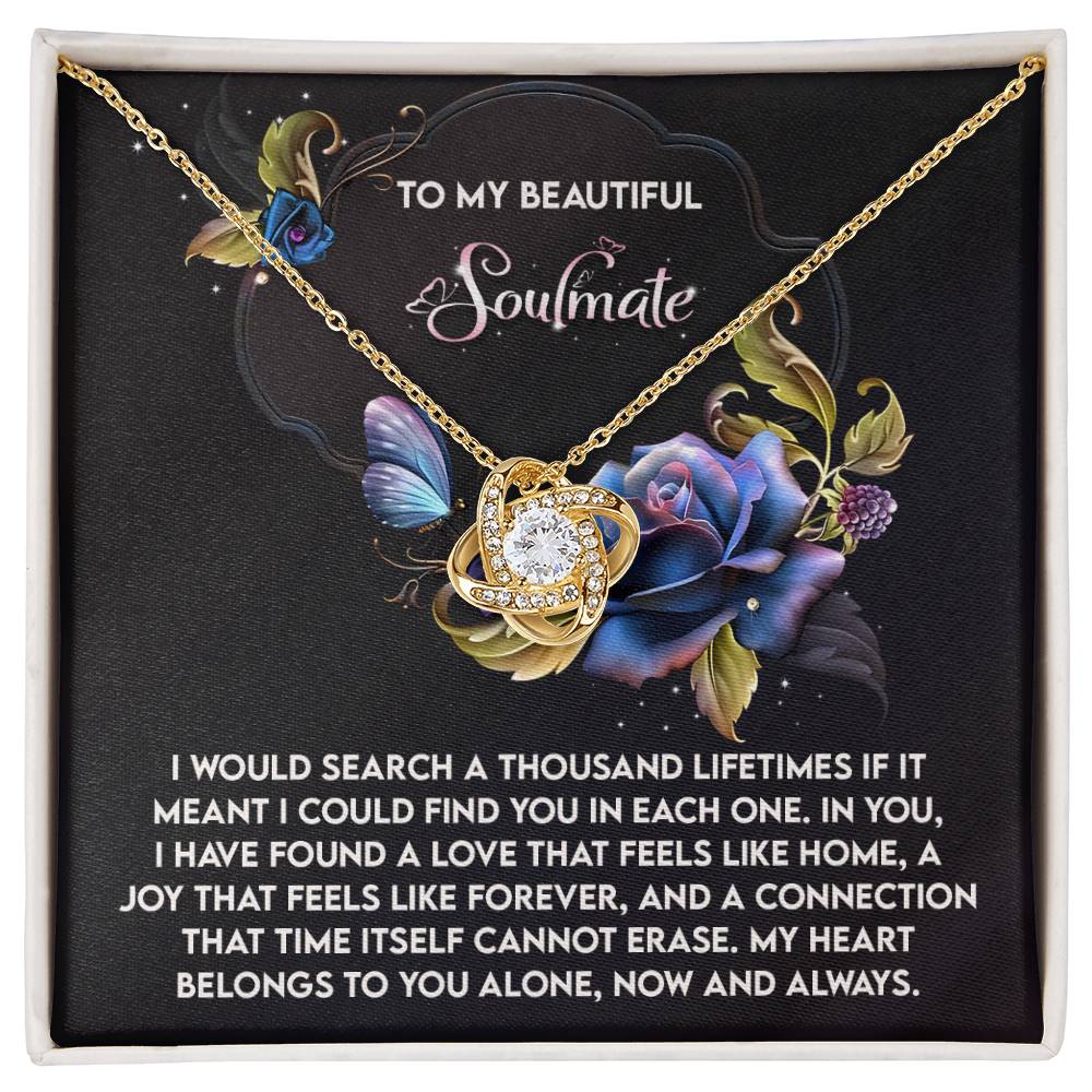 Soulmate - Like Home - Love Knot Necklace