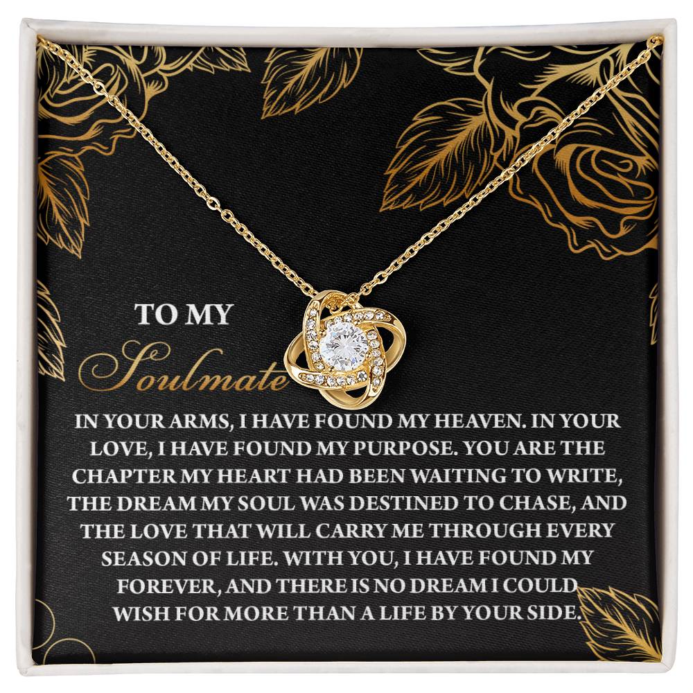 Soulmate - By Your Side - Love Knot Necklace
