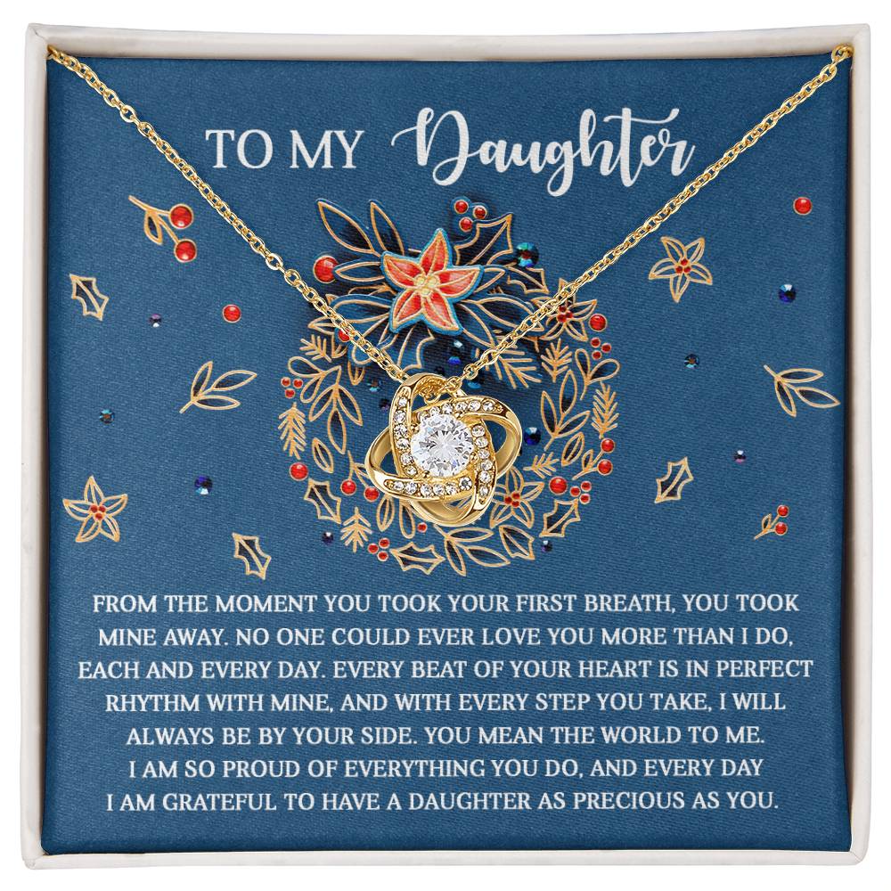 Daughter - Perfect Rhythm - Love Knot Necklace
