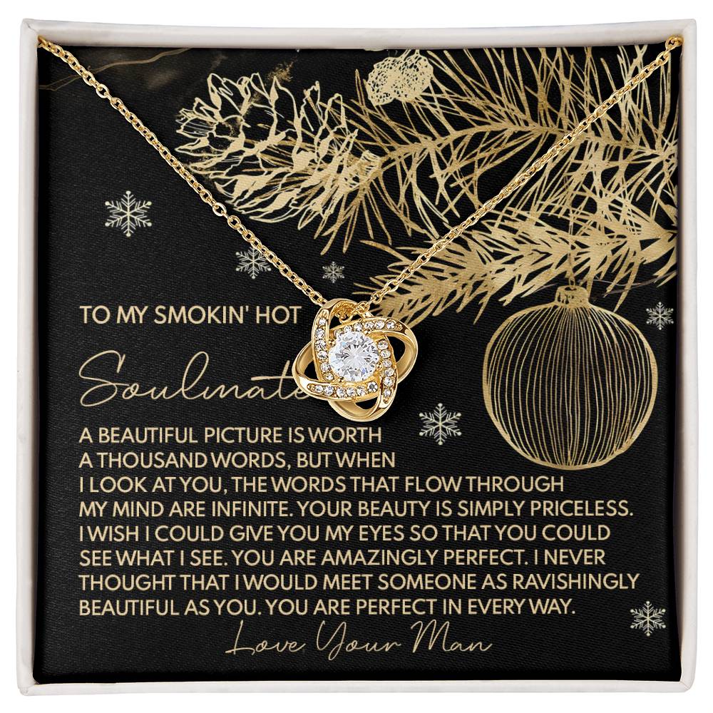 Soulmate - Amazingly Perfect - Love Knot Necklace