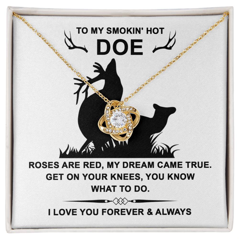 Soulmate - Dream Came True - Love Knot Necklace