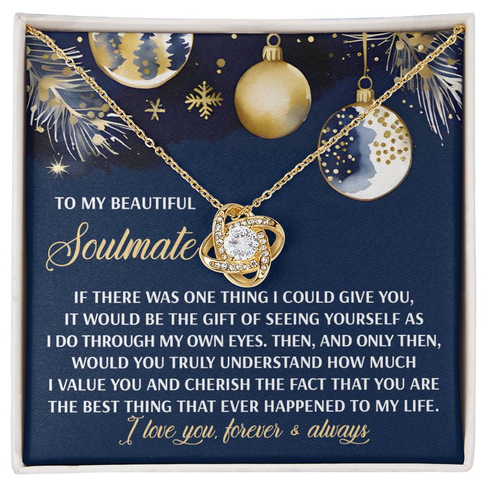 Soulmate - One Thing - Love Knot Necklace