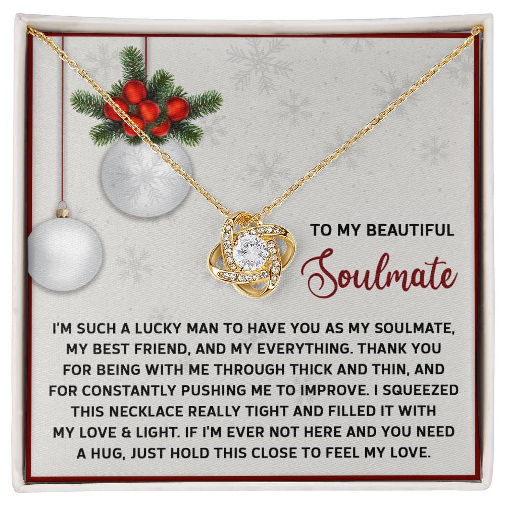 Soulmate - Feel My Love - Love Knot Necklace