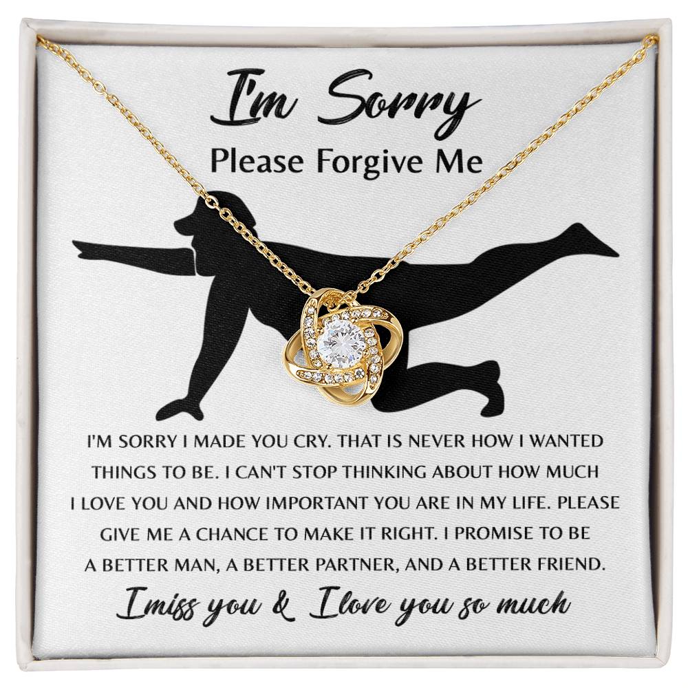 Sorry - Things To Be - Love Knot Necklace