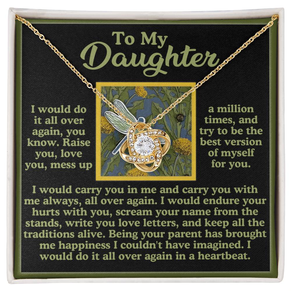 Daughter - All Over Again - Love Knot Necklace