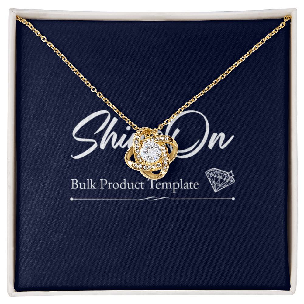 Collar de nudo de amor