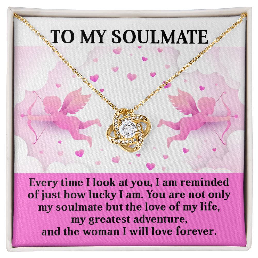 Soulmate - Greatest Adventure - Love Knot Necklace