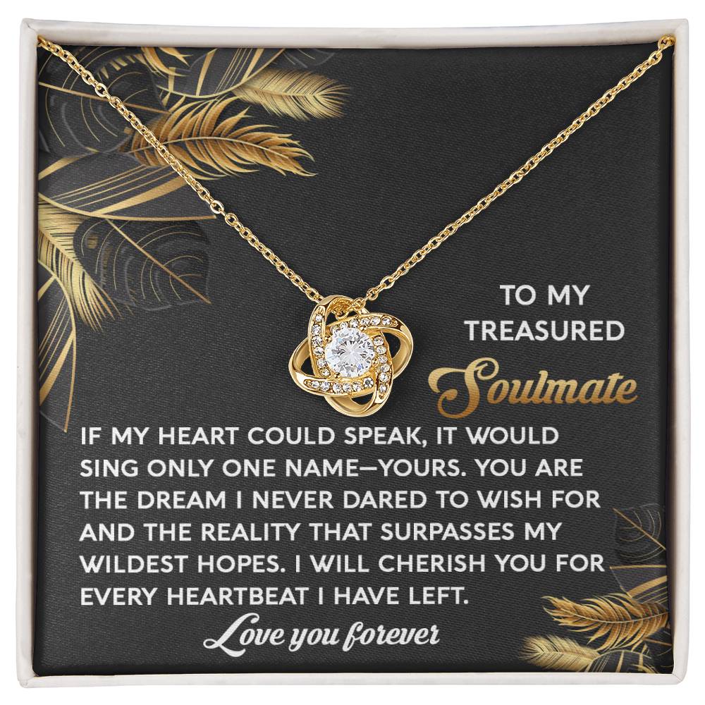 Soulmate - Wildest Hopes - Love Knot Necklace