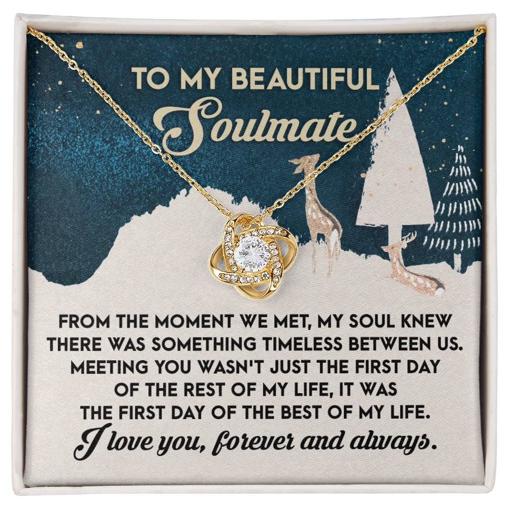 Soulmate - Between Us - Love Knot Necklace