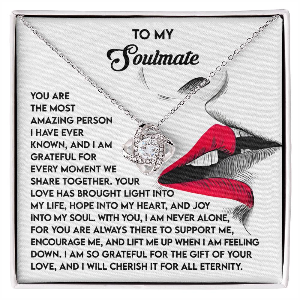 Soulmate - Lift Me Up - Love Knot Necklace