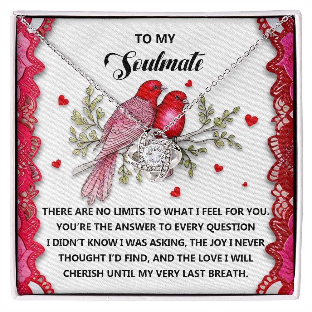 Soulmate - Feel For You - Love Knot Necklace