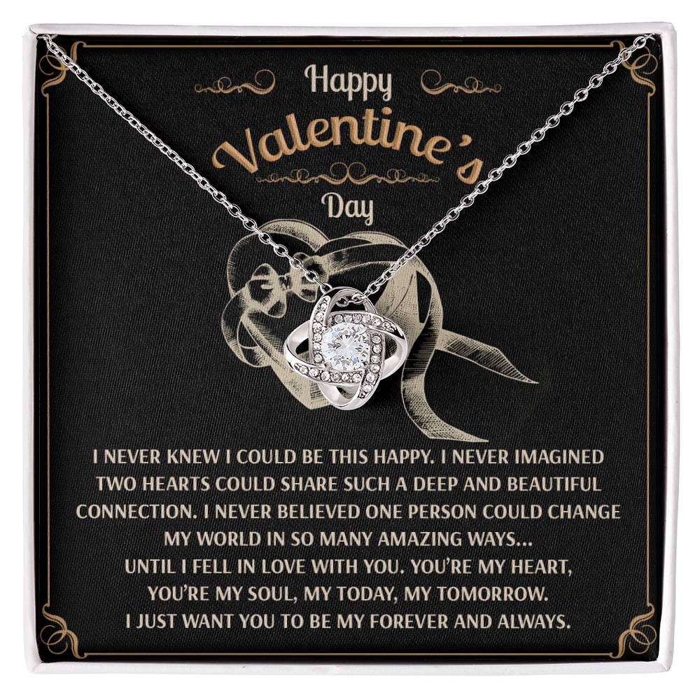 Soulmate - Amazing Ways - Love Knot Necklace