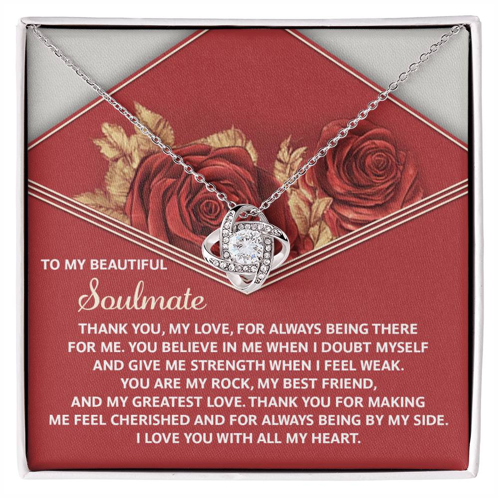Soulmate - All My Heart - Love Knot Necklace