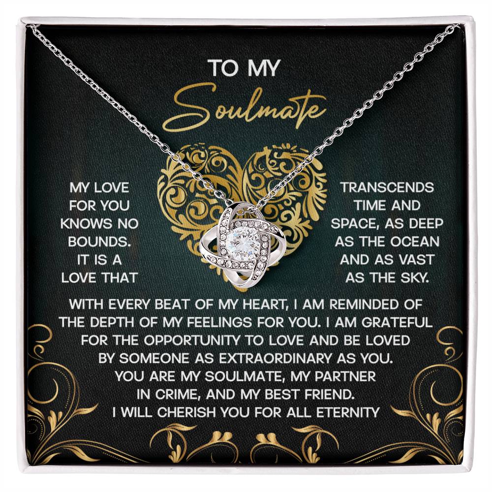 Soulmate - The Sky - Love Knot Necklace