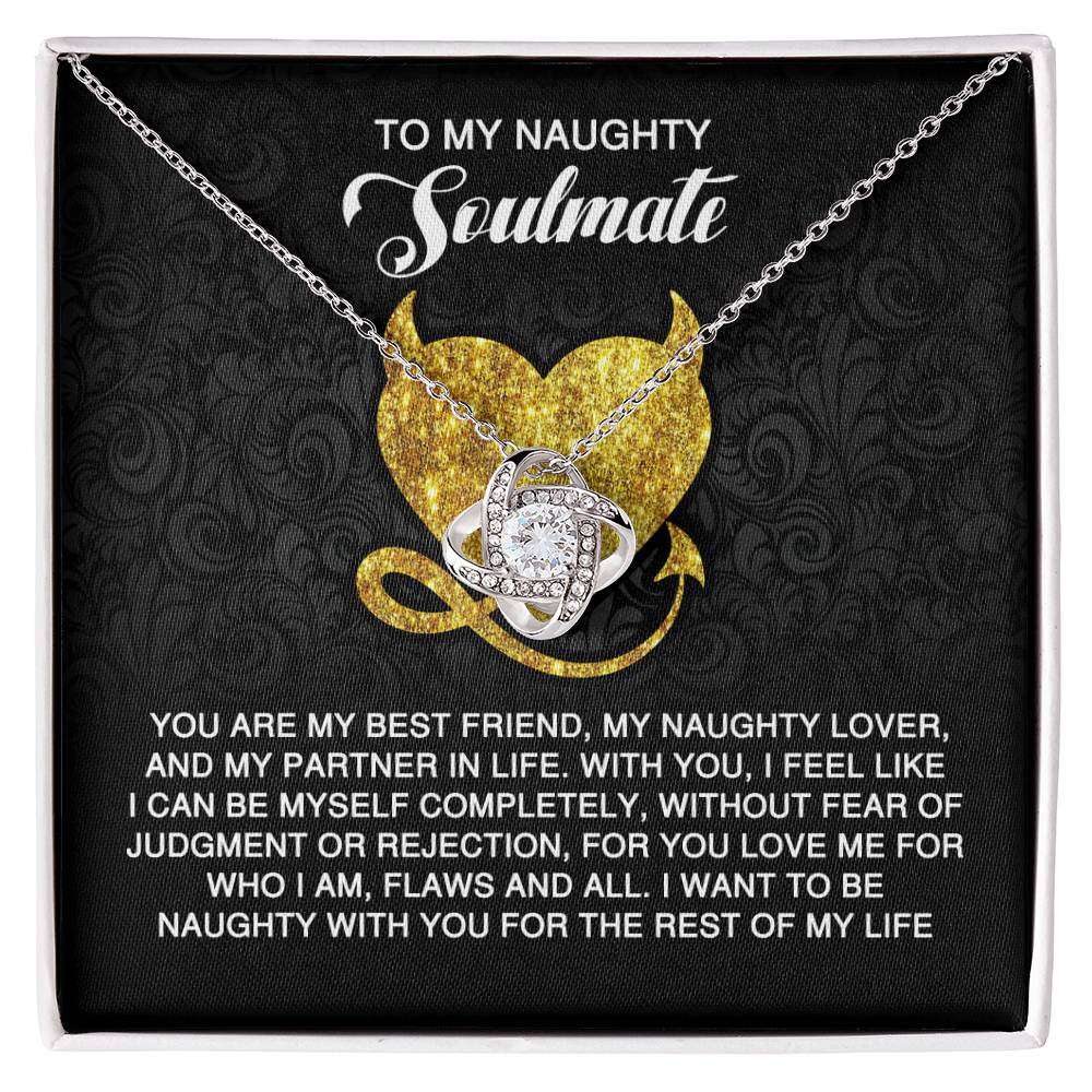 Soulmate - Naughty With You - Love Knot Necklace