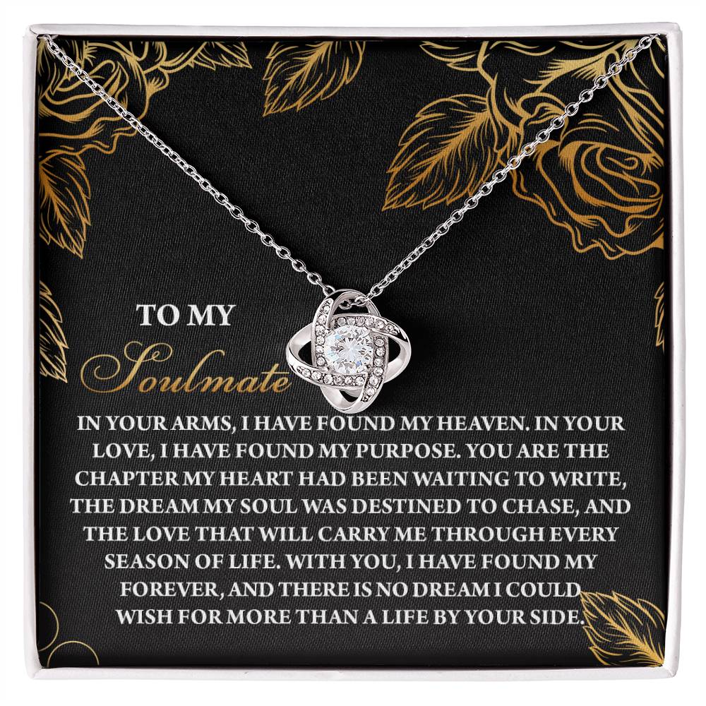 Soulmate - By Your Side - Love Knot Necklace