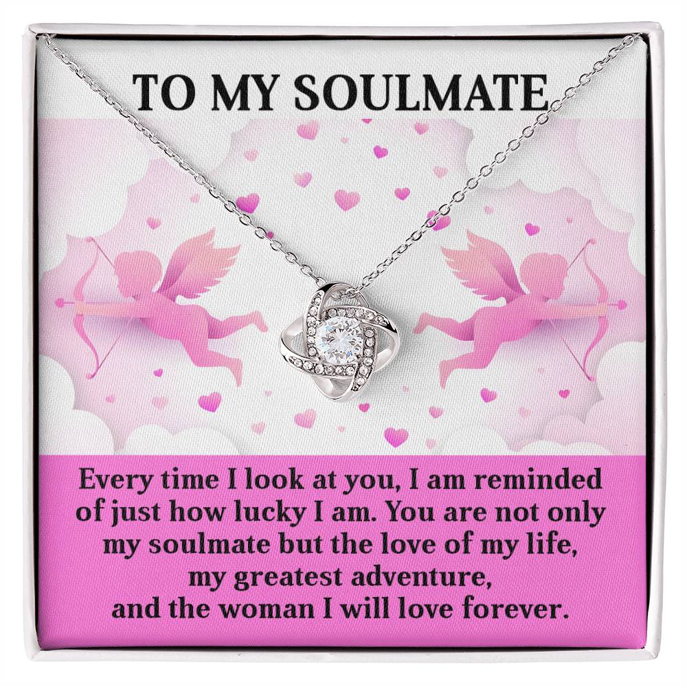 Soulmate - Greatest Adventure - Love Knot Necklace