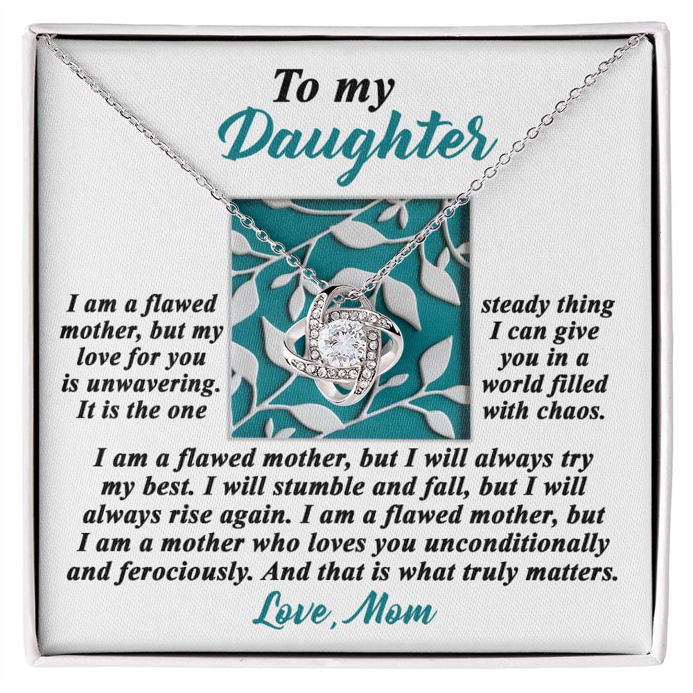 Daughter - Stumble And Fall - Love Knot Necklace