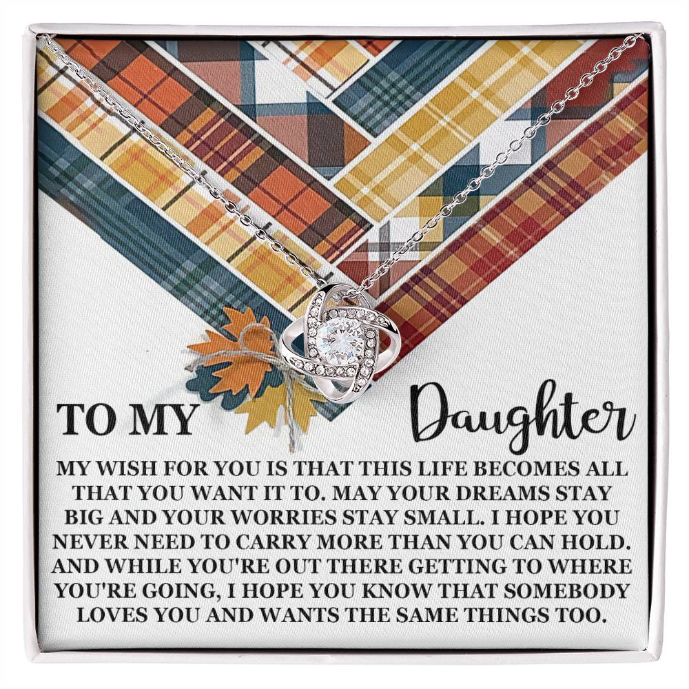 Daughter - The Same Things - Love Knot Necklace