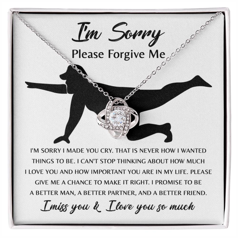 Sorry - Things To Be - Love Knot Necklace