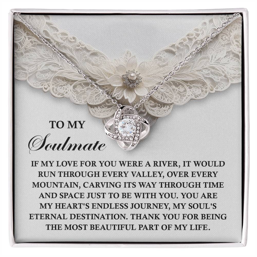 Soulmate - Eternal Destination - Love Knot Necklace