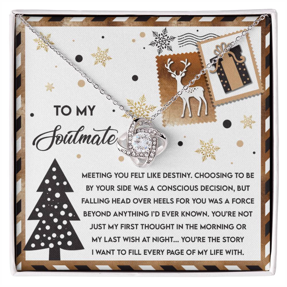 Soulmate - Like Destiny - Love Knot Necklace