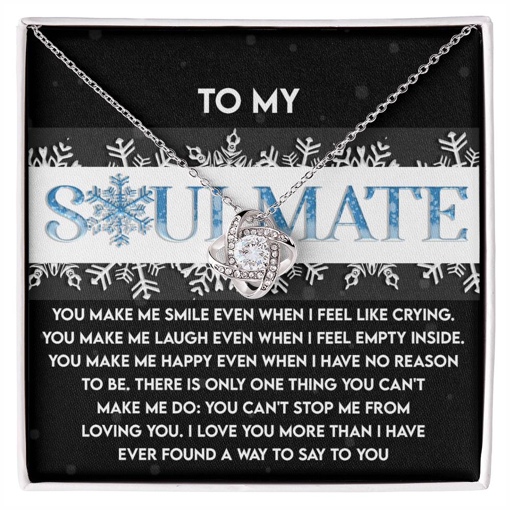 Alma gemela - Amándote - Collar de nudo de amor
