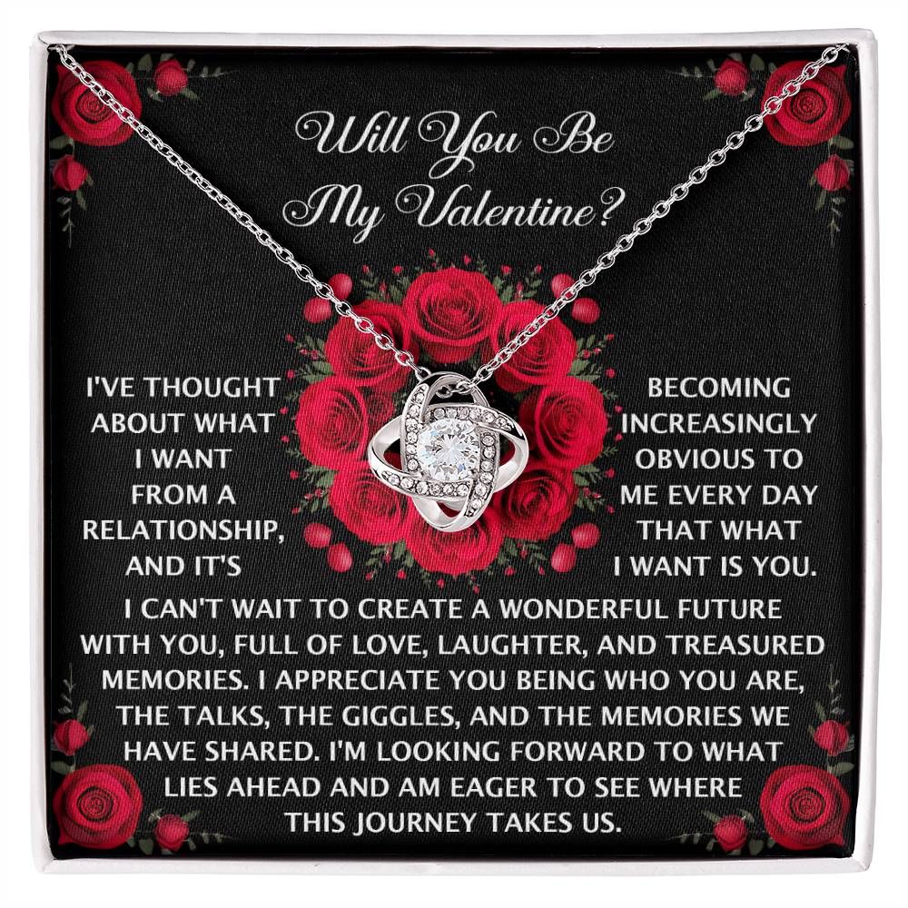 Soulmate - What I Want - Love Knot Necklace